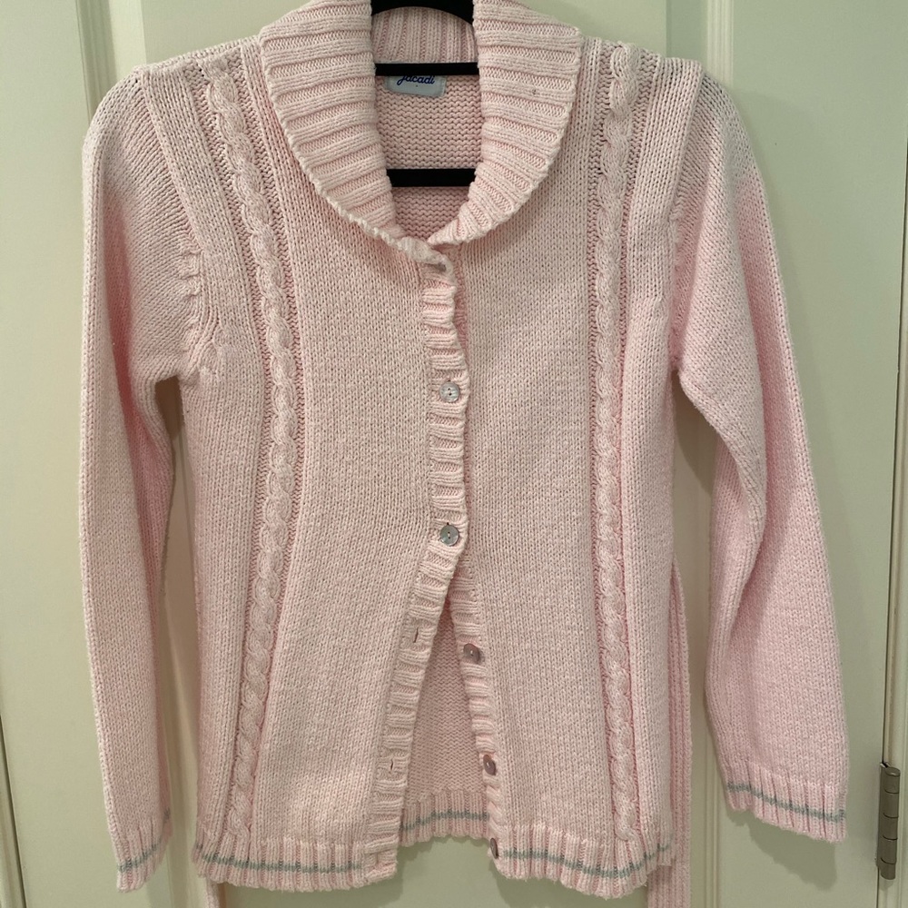 Jacadi Pink Girls’ Cardigan